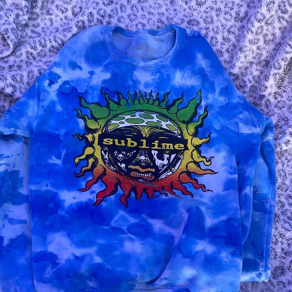 SUBLIME BLUE CREWNECK SMALL